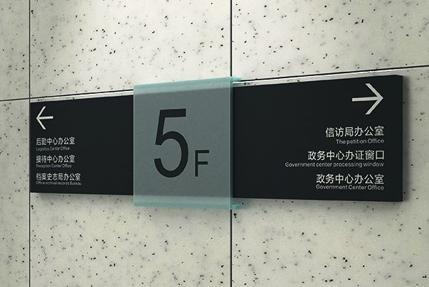 办公系统中有哪些常用的标识牌?