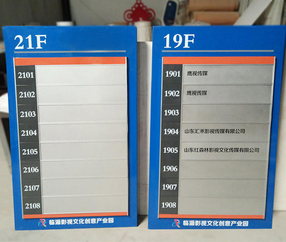 你知道什么是楼层索引标识牌吗?